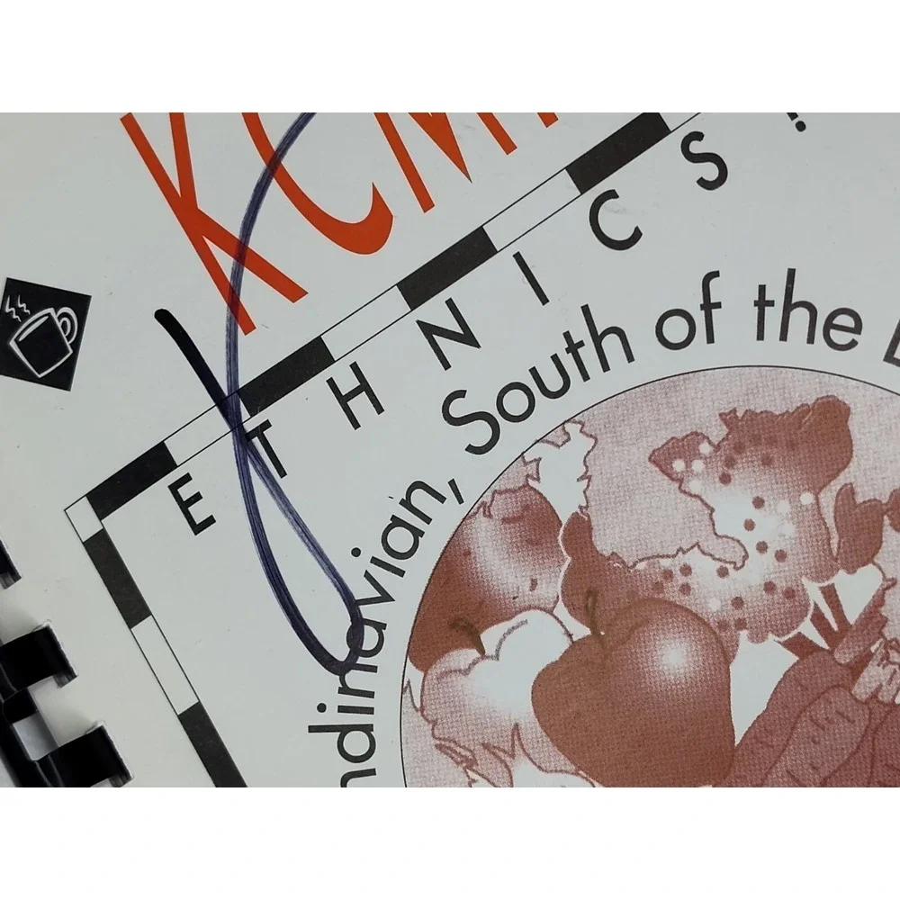 Cookbook KCMR‎ ETHNICS Cooking 1997 Radio Food Very VTG Great Rare SEE